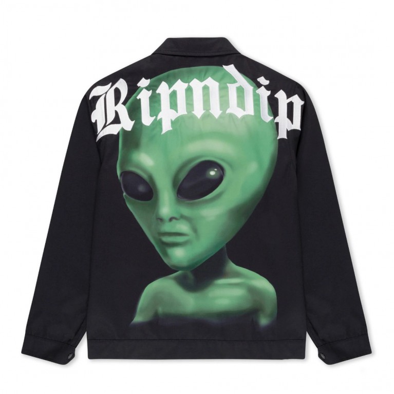 Купить куртку Ripndip We Come In Peace Workman Jacket (Black)