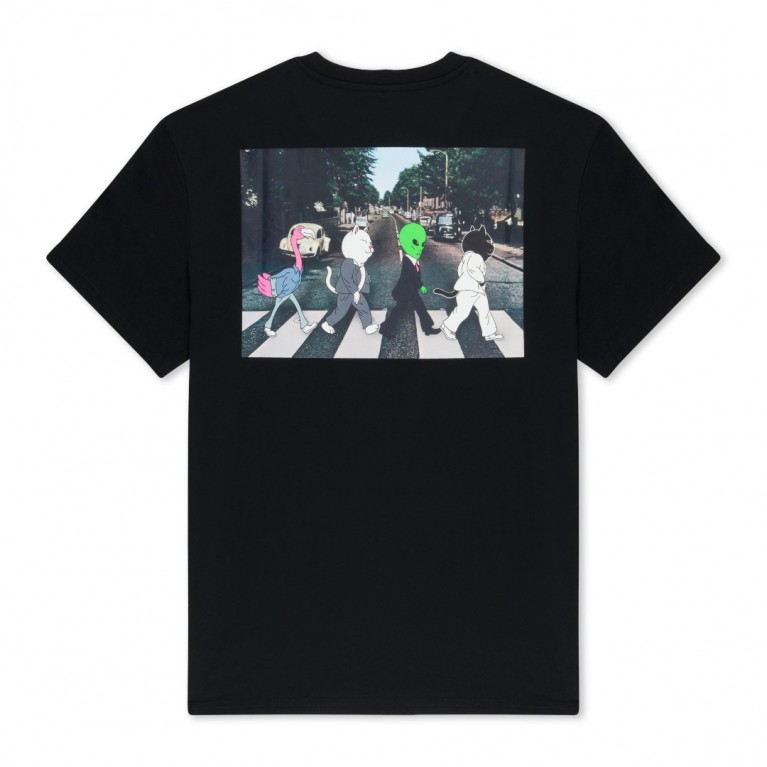 Футболка Ripndip CROSSWALK TEE BLACK