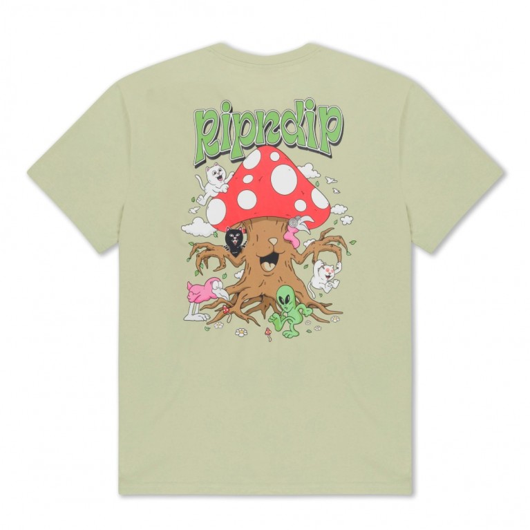 Футболка Ripndip PLAYGROUND TEE LIGHT MOSS