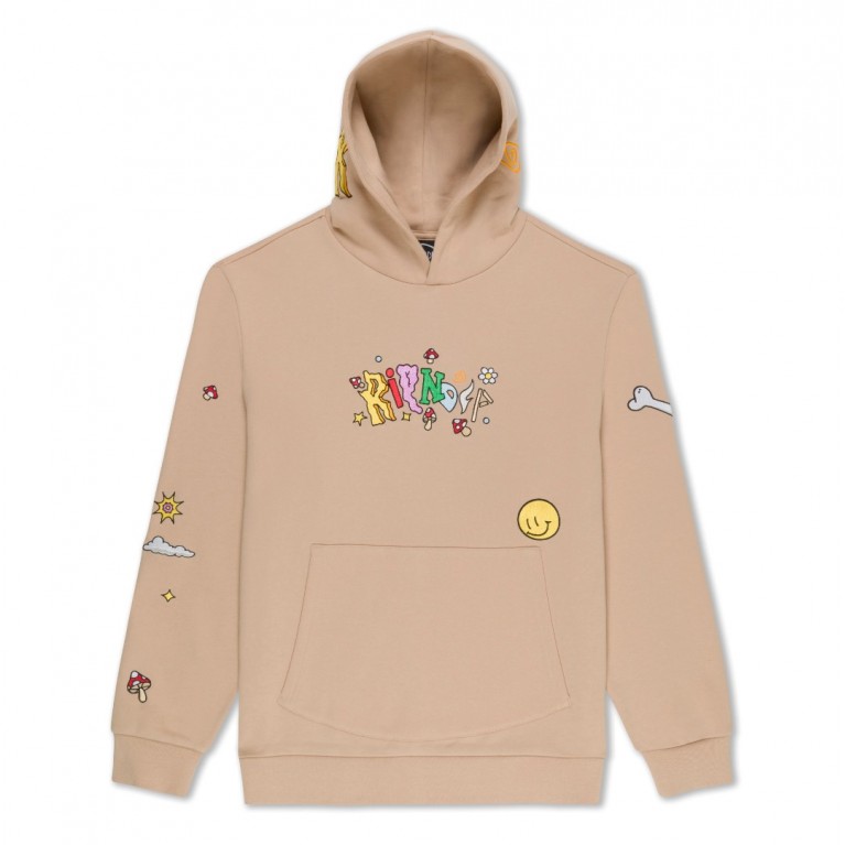 Толстовка Ripndip BROKEN DOWN HOODIE ALMOND