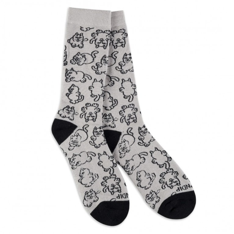 Носки Ripndip Nermie Buddies Socks Heather Grey