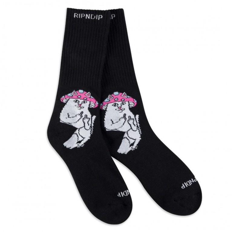 Купить носки Ripndip Lord Shroomy Socks Black