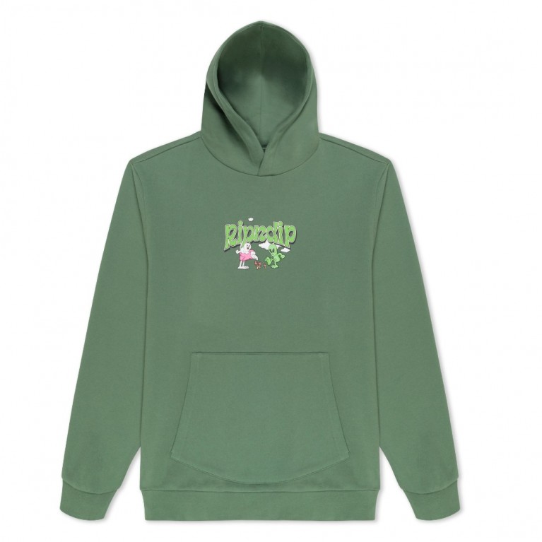 Толстовка Ripndip PLAYGROUND HOODIE LIGHT OLIVE