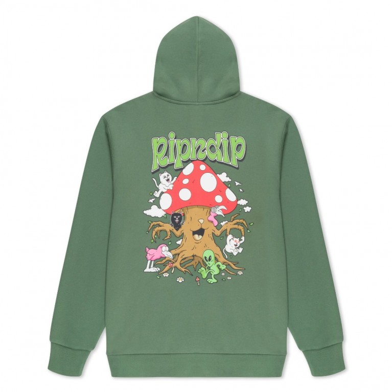 Толстовка Ripndip PLAYGROUND HOODIE LIGHT OLIVE