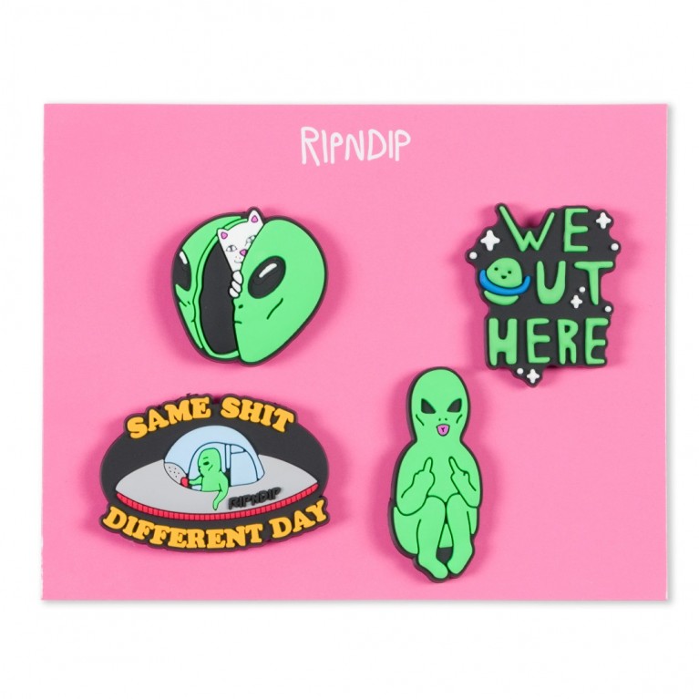 Аксессуар Ripndip WE OUT HERE SHOE CHARM PACK MULTI