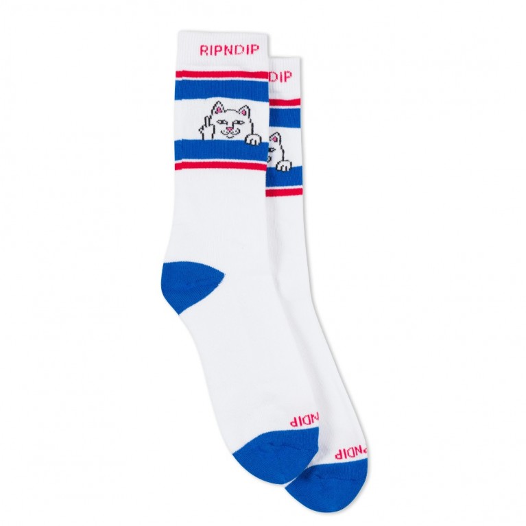 Носки Ripndip PEEKING NERMAL SOCKS WHITE