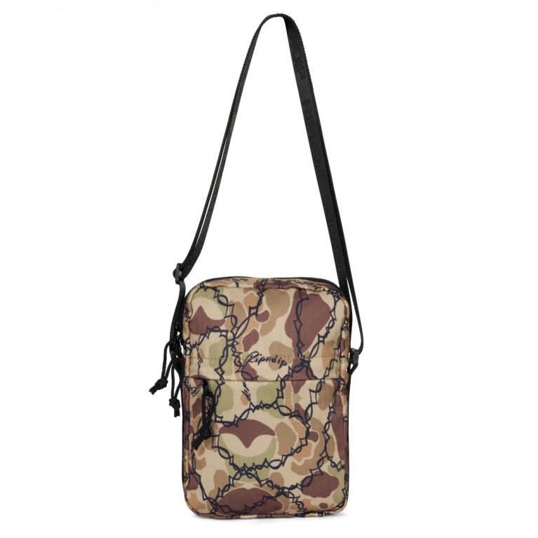 Сумка Ripndip WIRED CROSS BODY BAG TAN CAMO