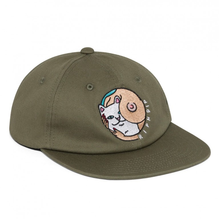 Кепка Ripndip MBN Boobies Snapback Light Forest