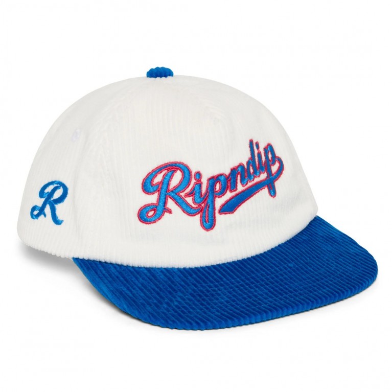 Кепка Ripndip Los Ripndip Corduroy Snapback White