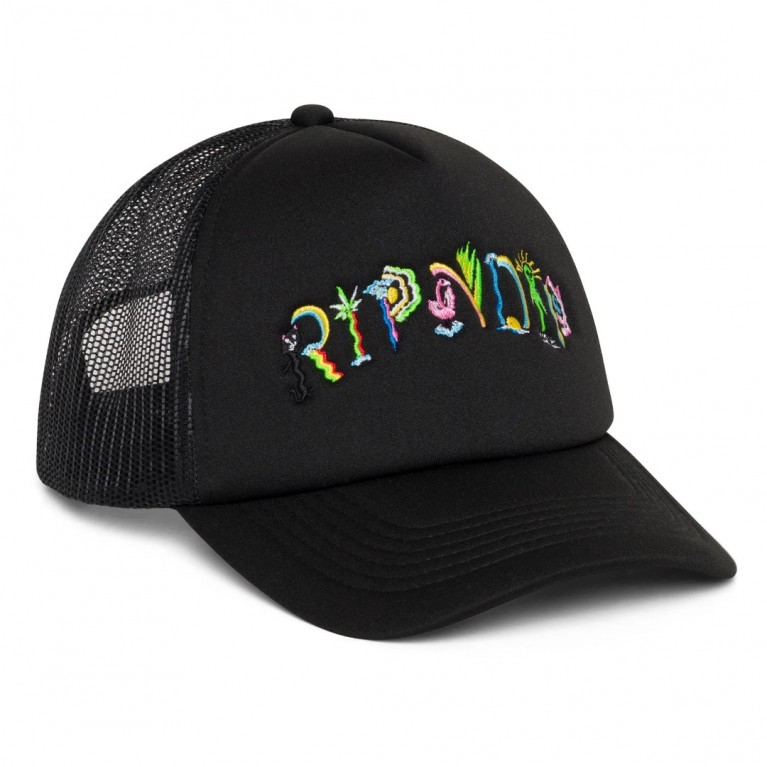 Кепка Ripndip Venice Trucker Hat Black