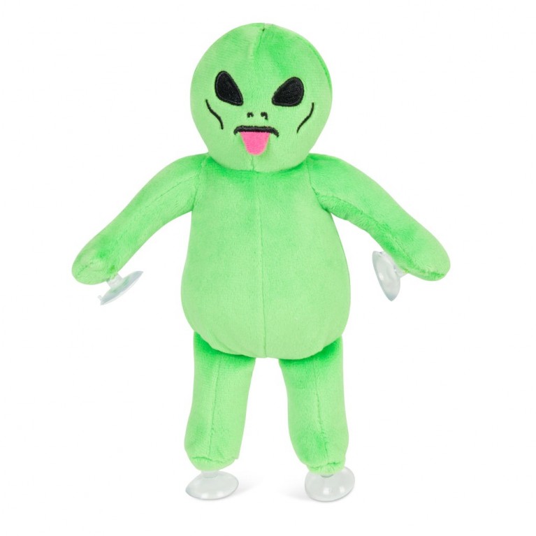 Плюшевая игрушка на присоске Ripndip Alien Window Plush Suction Cup Plush Doll Green