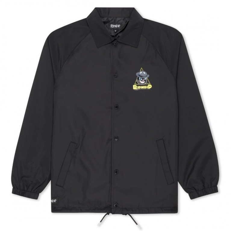 Куртка Ripndip SLICE AND DICE COACHES JACKET (BLACK)