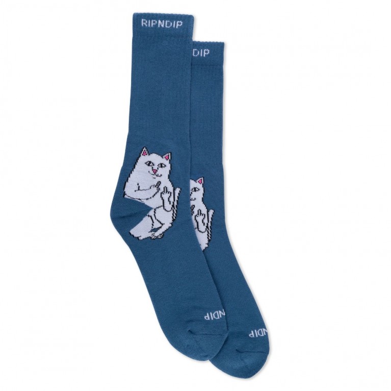 Купить носки Ripndip Lord Nermal Socks Slate Heather
