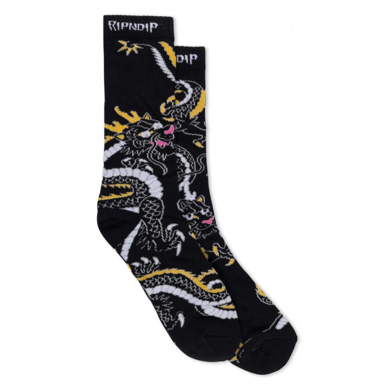 Купить носки Ripndip Ryu Socks Black