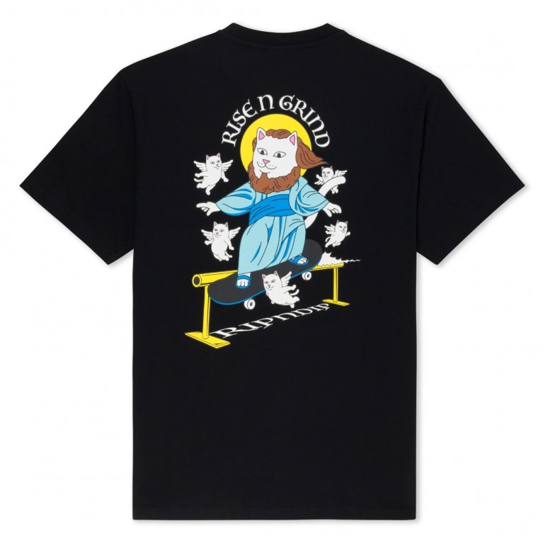 Футболка Ripndip RISE N GRIND TEE (BLACK)