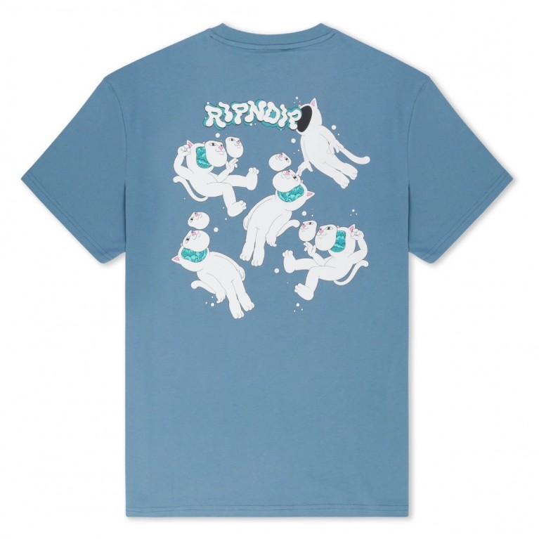 Футболка Ripndip UNATTACHED TEE (SLATE)