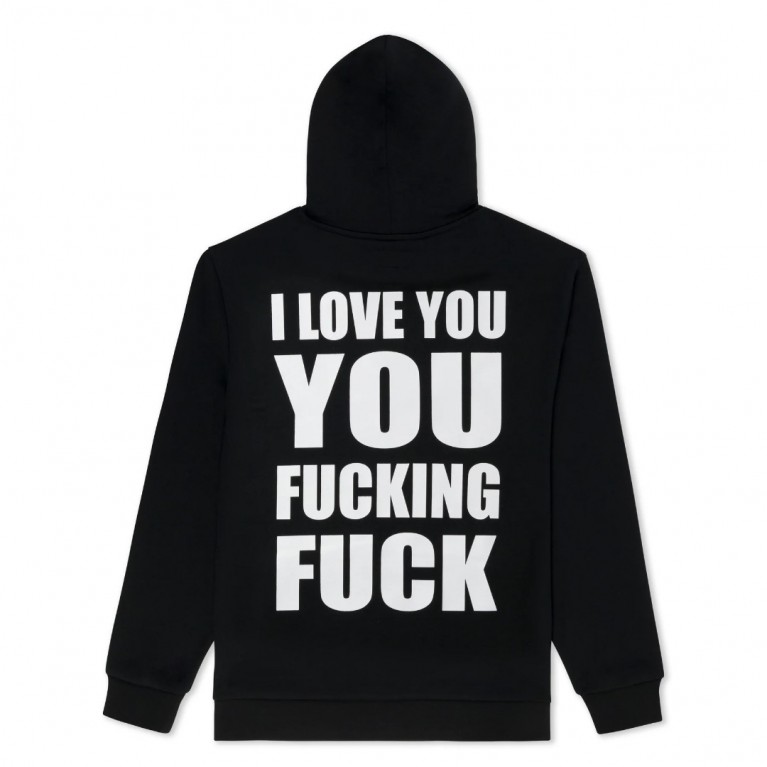 Толстовка Ripndip ILY FUCKIN FUCK HOODIE BLACK