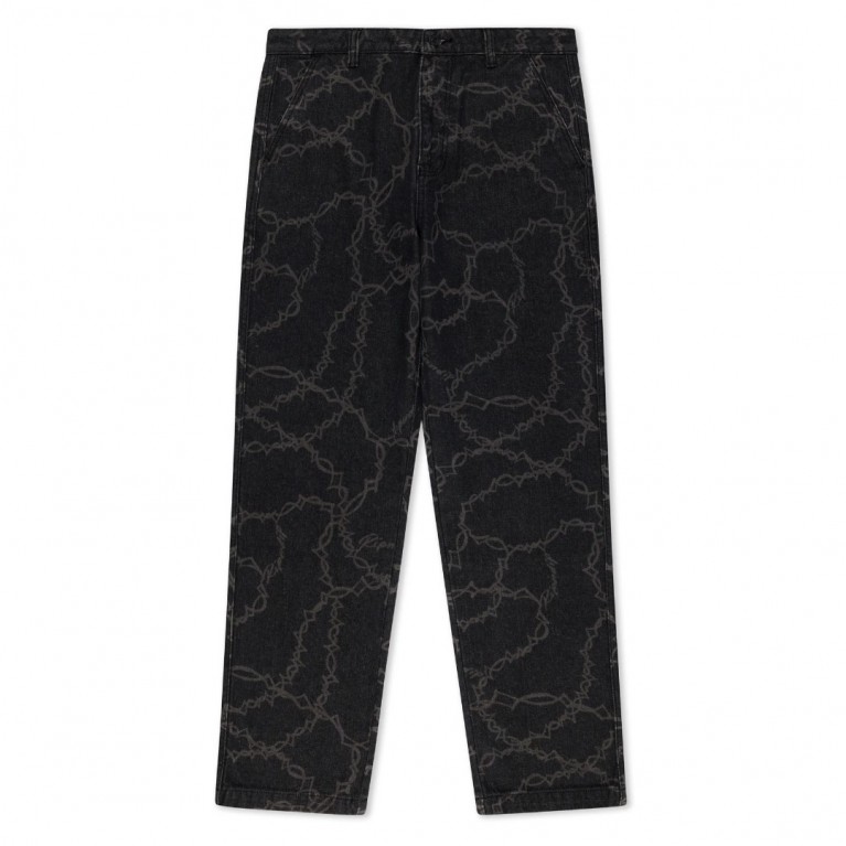 Штаны Ripndip WIRED DENIM PANTS BLACK