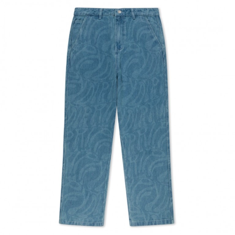 Штаны Ripndip WILSHIRE DENIM PANTS (MEDIUM WASH)