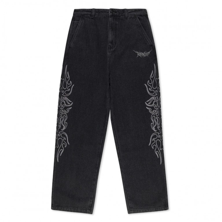 Штаны RIPNDIP Volt Denim Pants (Black)