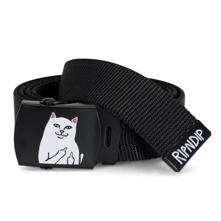 Ремень Ripndip Lord Nermal Web Belt Black