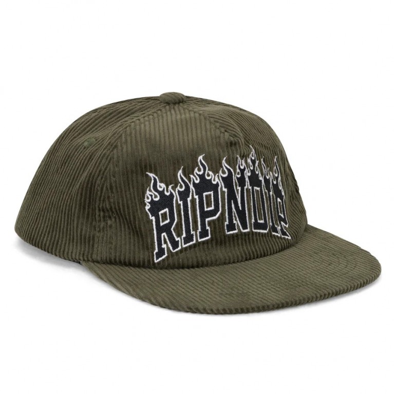 Кепка RIPNDIP Fire Spirit Snapback (Light Forest)