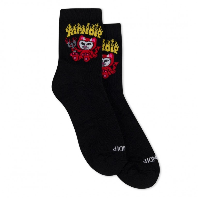 Носки RIPNDIP Scary Cute Mid Socks (Black)