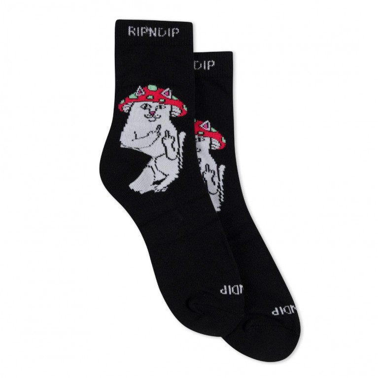 Носки RIPNDIP Lord Shroomy Mid Socks (Black)