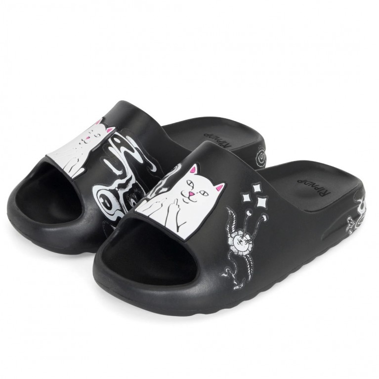 Тапочки RIPNDIP Space Walk Cloud Slides (Black) Size 10/11