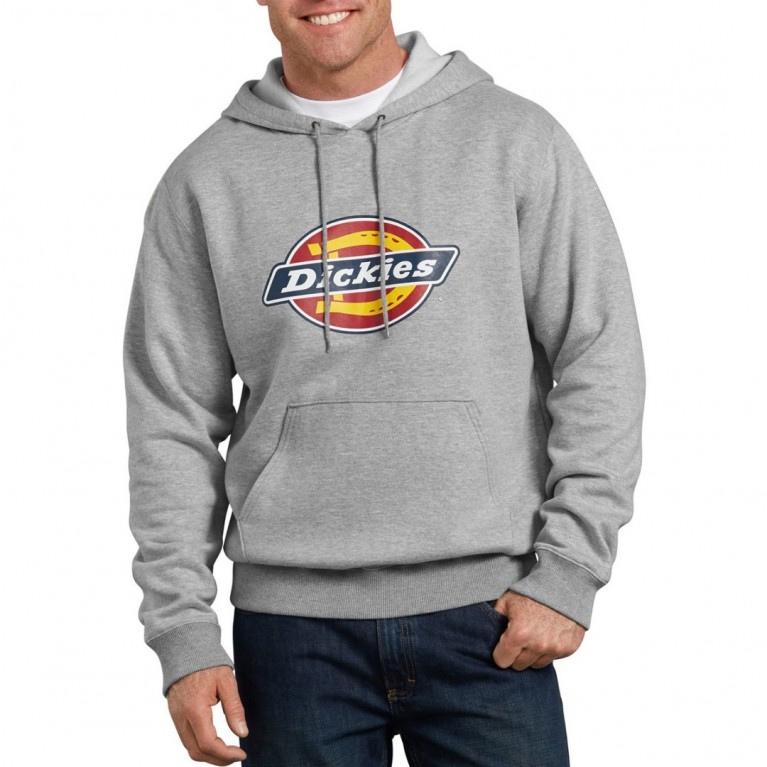 Толстовка Dickies Relaxed Fit Icon Graphic Fleece Heather Gray