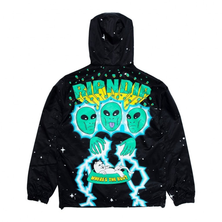 Куртка Ripndip Nebulan Anorak Jacket Black