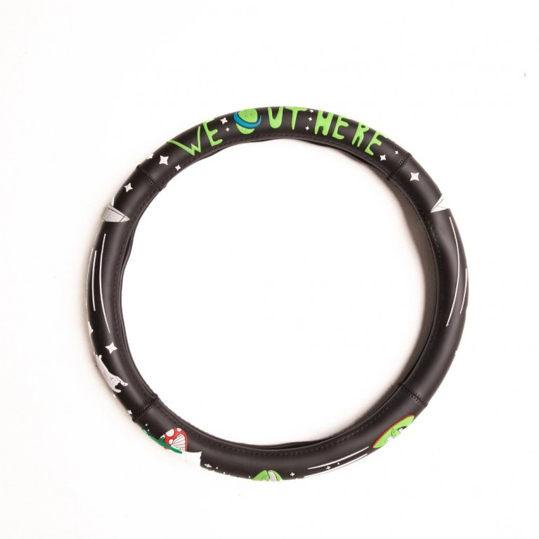 Аксессуар Ripndip We Out Here Steering Wheel Cover Black