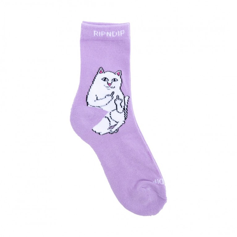 Носки Ripndip Lord Nermal Mid Socks (Lavender)