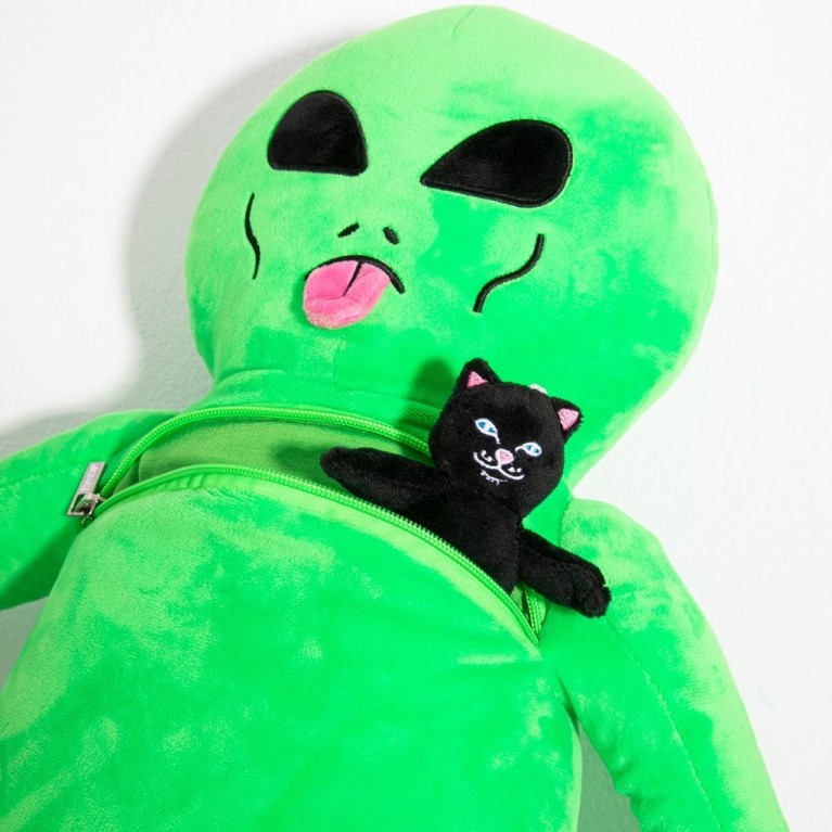 Рюкзак Ripndip Lord Alien Plush Backpack Green