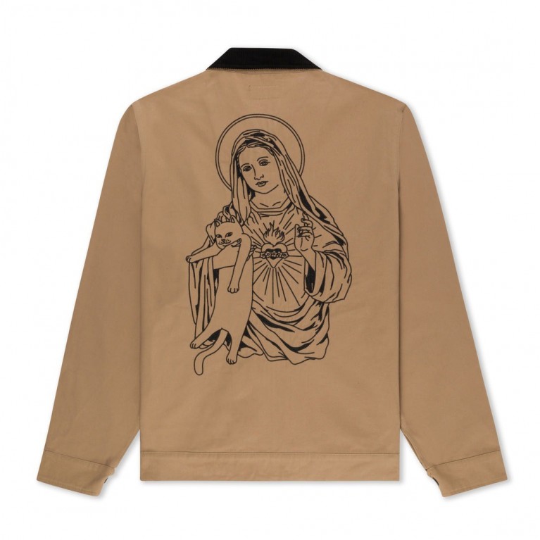 Купить куртку Ripndip Mother Mary Work Jacket Tan