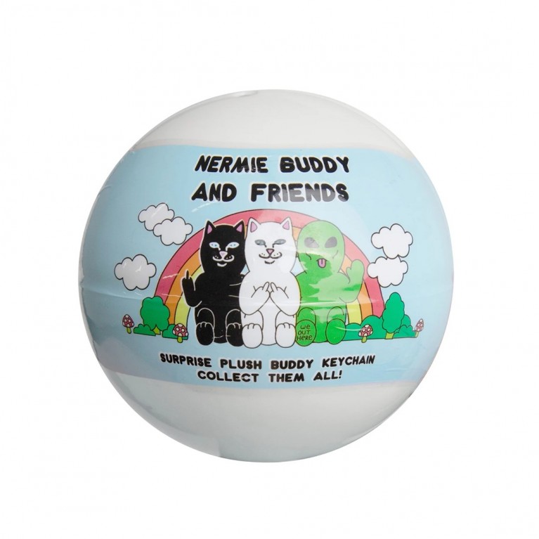 Брелок Ripndip Nermie Buddy and Friends Plush Keychains