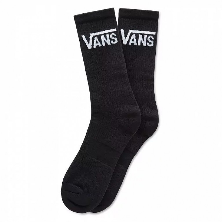 Купить носки VANS SOCKS SKATE CREW - BLACK