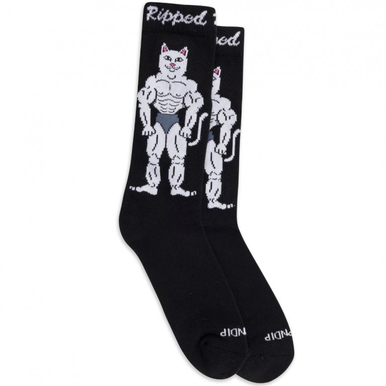 Купить носки Ripndip Ripped N Dipped Socks Black