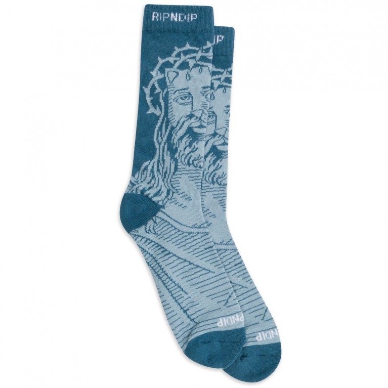 Купить носки Ripndip Lord Savior Nerm Socks Navy