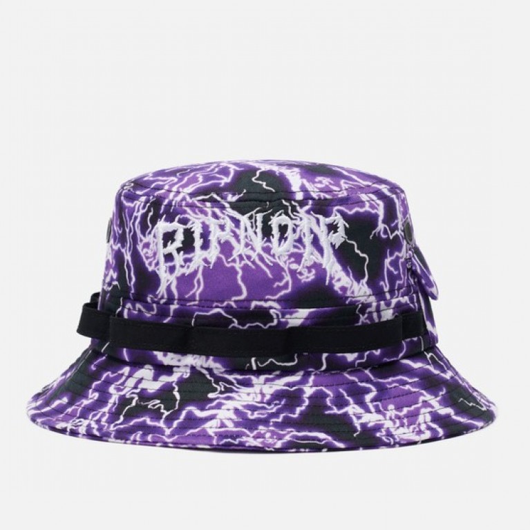 Кепка Ripndip Nikola Boonie Hat Black / Purple