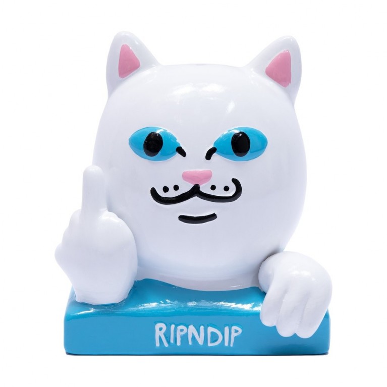 Копилка Ripndip Lord Nermal Ceramic Coin Bank White