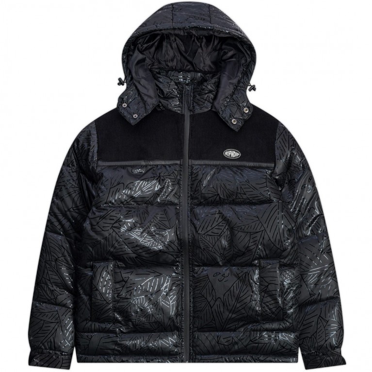 Куртка Ripndip Griﬃth Hooded Puffer Jacket Black