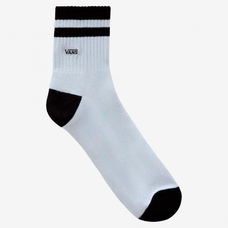 Носки VANS SOCKS HALF CREW WHITE-BLACK