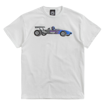 Футболка THRASHER RACECAR T-SHIRT WHITE