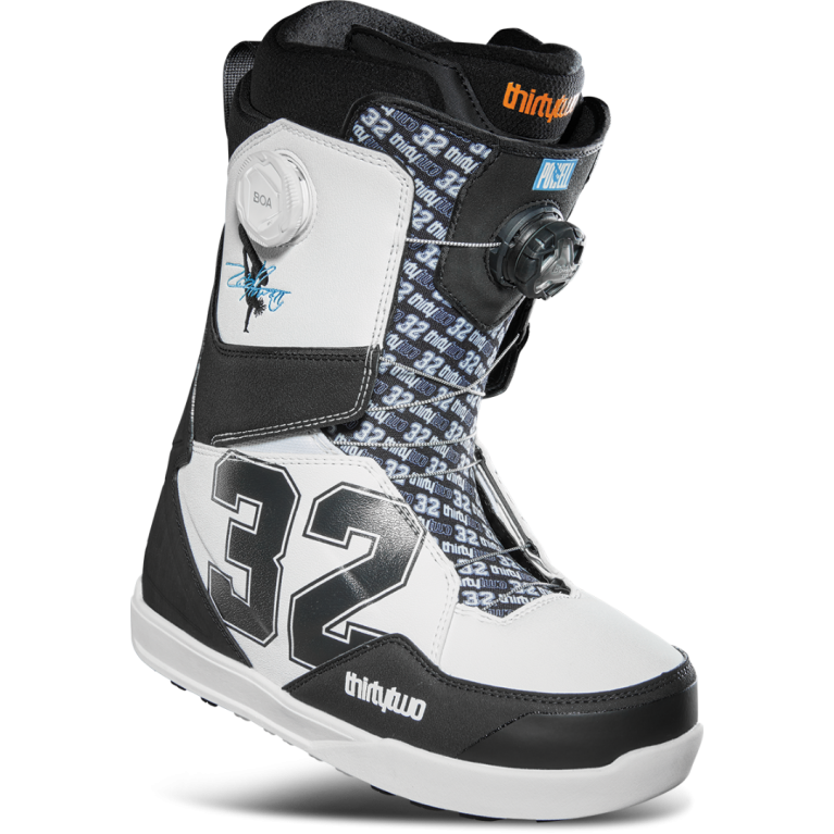 Ботинки сноу ThirtyTwo LASHED DOUBLE BOA POWELL '23 WHITE/BLACK