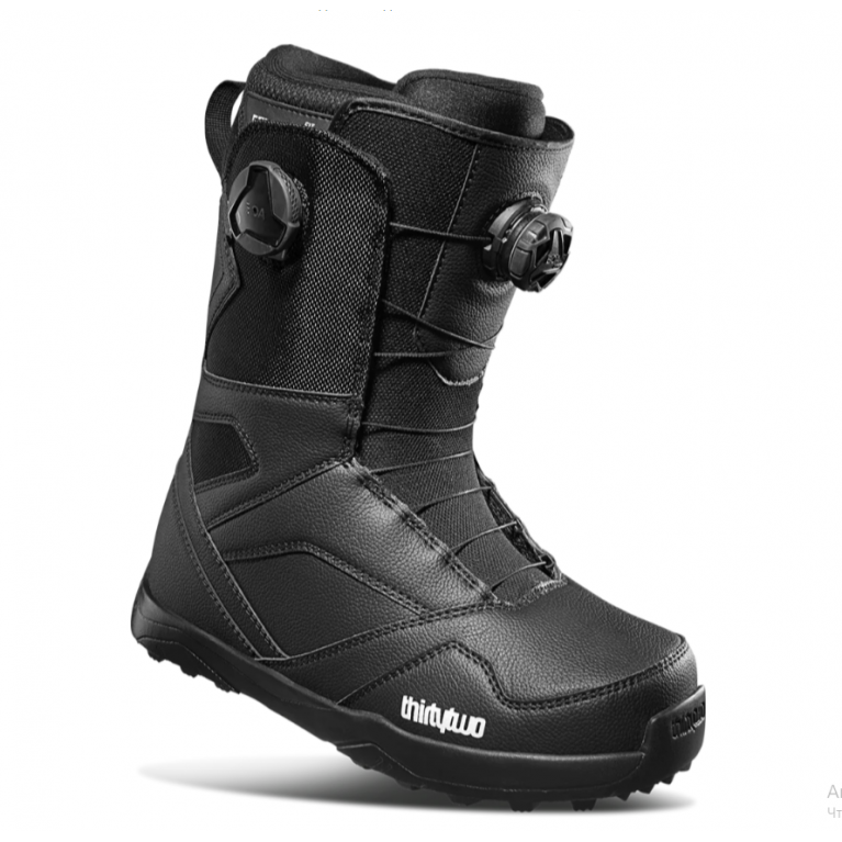 Ботинки сноу ThirtyTwo STW DOUBLE BOA '22 BLACK