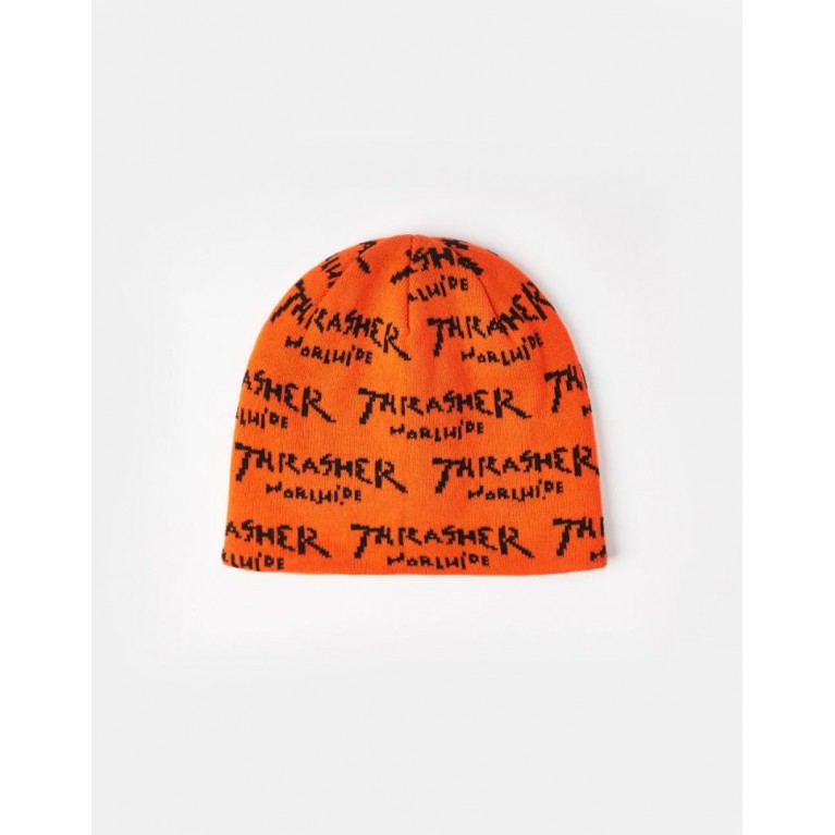 Шапка WORLWIDE SKULLY ORANGE