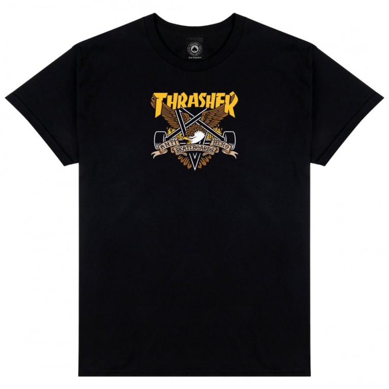 Футболка Thrasher Eaglegram T-Shirt Black