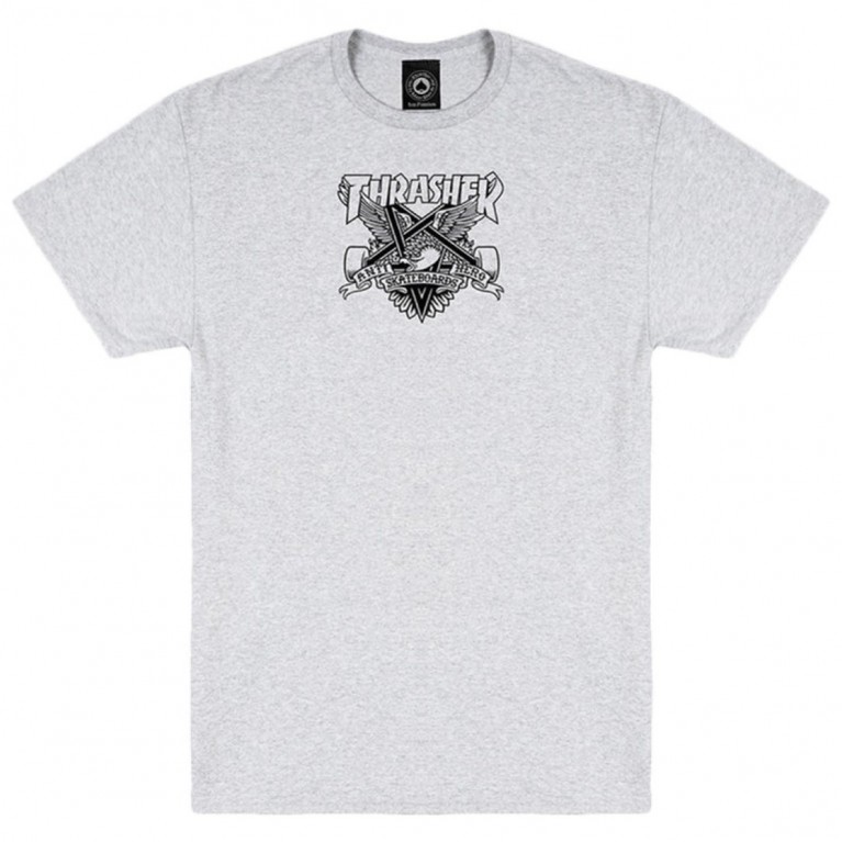 Футболка Thrasher Eaglegram T-Shirt Ash Grey