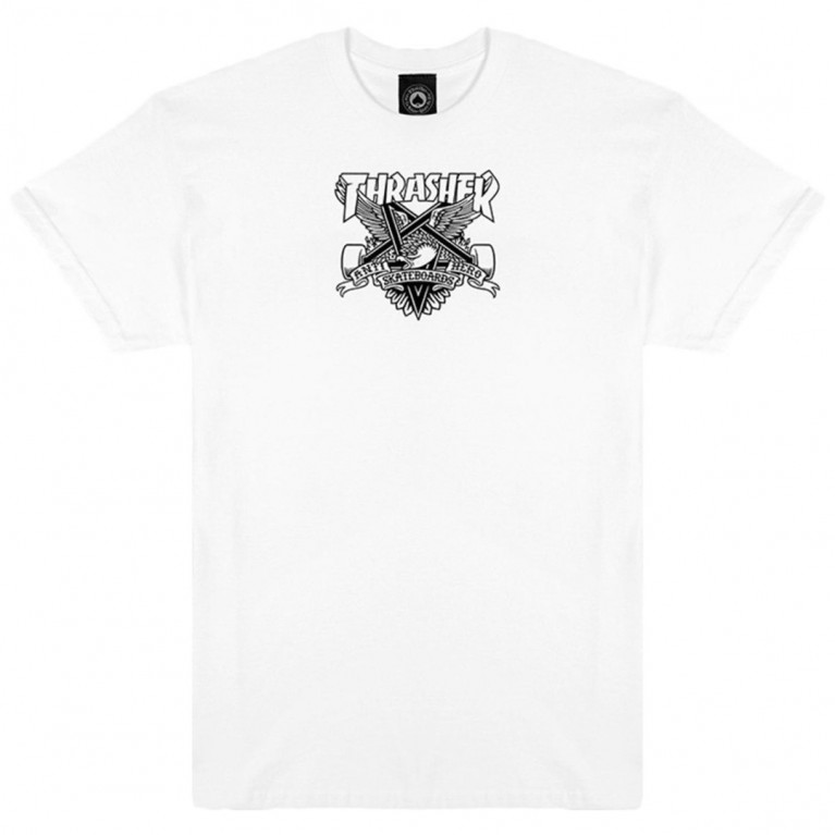 Футболка Thrasher Eaglegram T-Shirt White